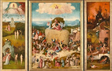  moral Art Painting - Haywain moral Hieronymus Bosch